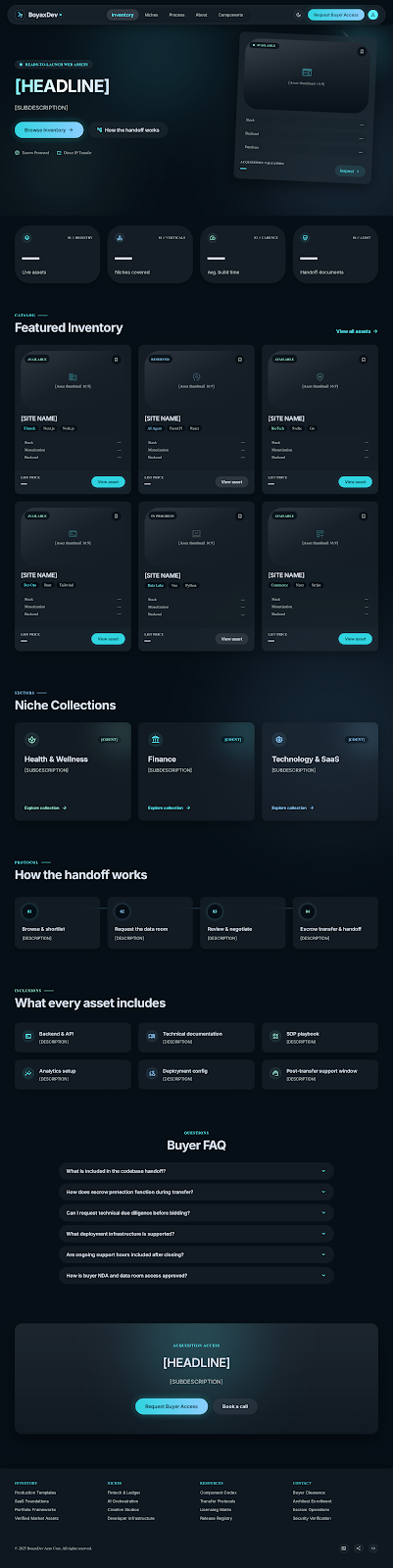 Home Hub screen